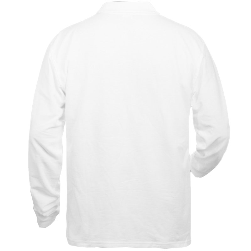 Polo Premium Manga Larga Hombre Trasero